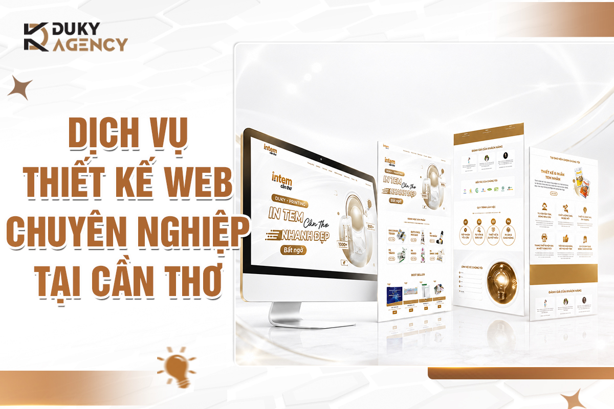 thiết kế website cần thơ, dịch vụ thiết kế web, thiết kế web chuyên nghiệp, duky agency
