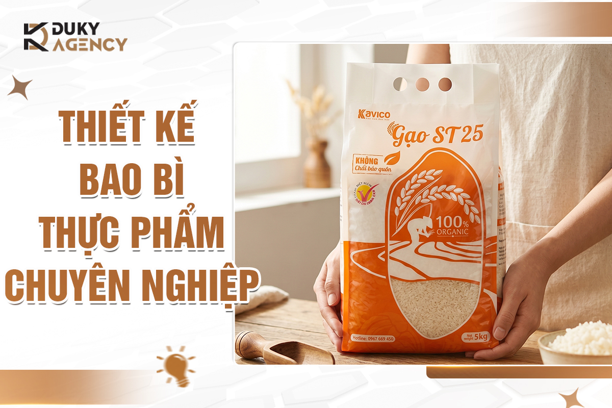 thiết kế bao bì thực phẩm, bao bì thực phẩm đẹp, thiết kế bao bì cần thơ, duky agency, dịch vụ thiết kế